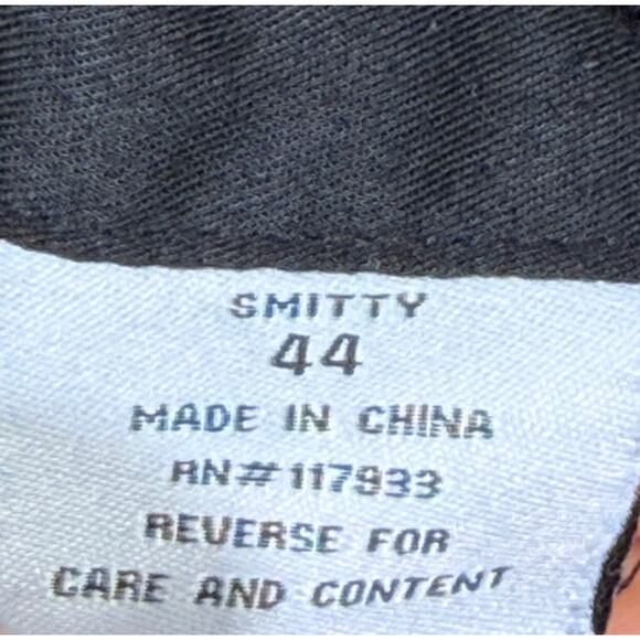 Smitty Men 44 Black Lightweight Stretch Pleated Front Referee Pants With Pockets - Picture 4 of 8